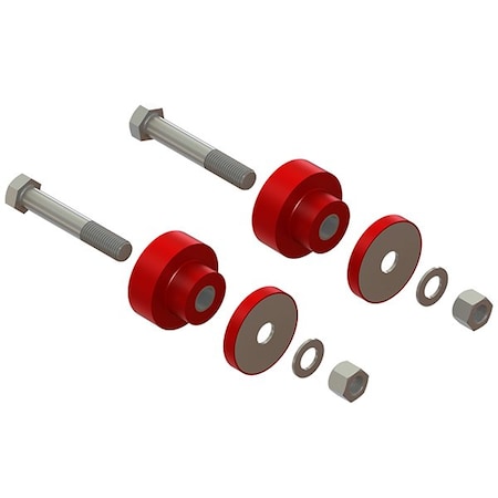 Atro Engineered Systems Engine Mount Kit, Front W/Hdwr Set Of 2 High Temp KT59-62003-HT
